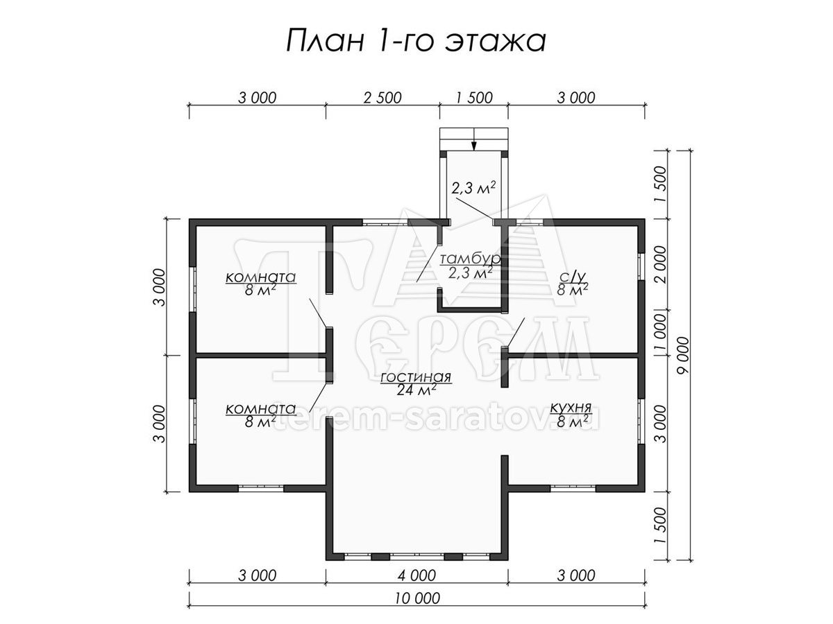 Уют 4К 6х10 - Этаж